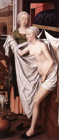 Hans Memling Bathsheba oil painting image